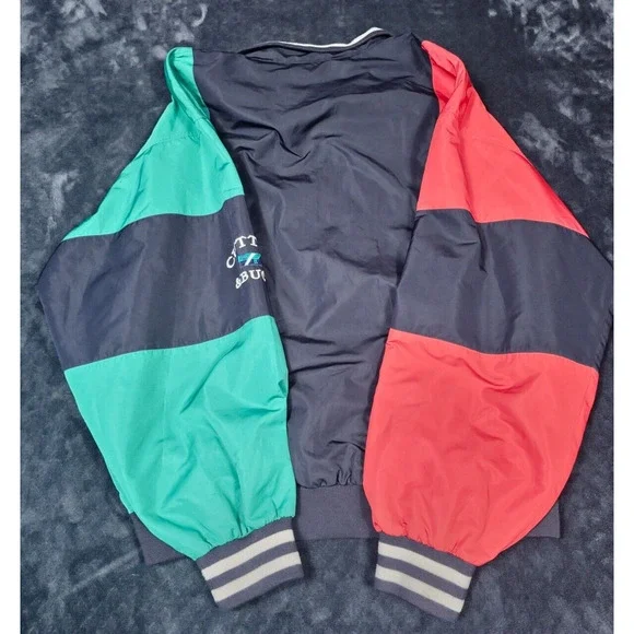 Vintage Cutter and Buck 1/4 Zip Pullover Windbreaker - Sz Large - Picture 2 of 7